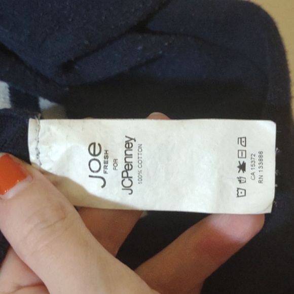 Joe Fresh short sleeve striped top - Picture 3 of 6